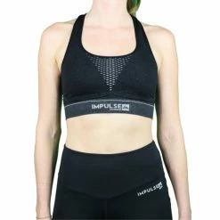 IMPULSE OUTDOOR BRASSIERE LADIES SEAMLESS BRA TRAIL+ BLACK -Vélo Soldes 2023 94e9e563759f85d63bbd7ea334a3