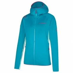 La Sportiva VESTE FEMME UPENDO HOODY CRYSTAL / TURQUOISE