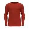 Odlo T-SHIRT ML MERINO 200 KETCHUP