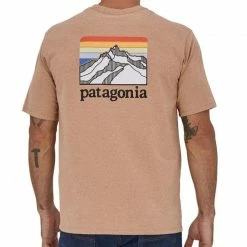 Patagonia T-SHIRT LINE LOGO RIDGE POCKET RESPONSIBILI CAMEL -Vélo Soldes 2023 9c1f4d18638c9a92a6e47d4241d4