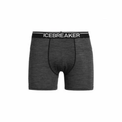 Icebreaker BOXER ANATOMICA GRITSTONE HEATHER