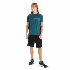 Icebreaker T-SHIRT TECH LITE II CADENCE PATHS GREEN GLORY -Vélo Soldes 2023 9dc74026b36d5692069bbbe6f7ac