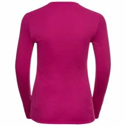 Odlo T-SHIRT ML FEMME ACTIVE WARM ECO FUSCHIA -Vélo Soldes 2023 a2482b58698fc6670fc134c07588