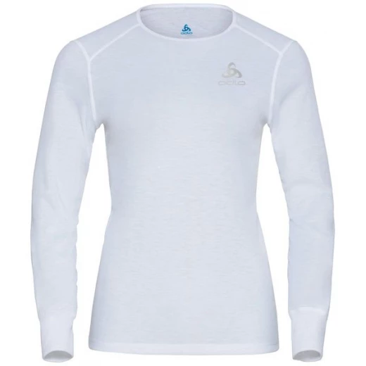 Odlo T-SHIRT FEMME ACTIVE WARM ECO WHITE 3 Odlo T-SHIRT FEMME ACTIVE WARM ECO WHITE
