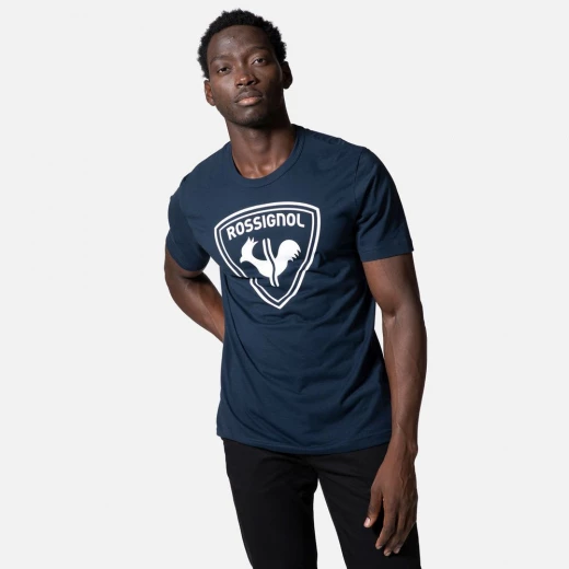 Rossignol T-SHIRT LOGO ROSSI DARK NAVY 3 Rossignol T-SHIRT LOGO ROSSI DARK NAVY