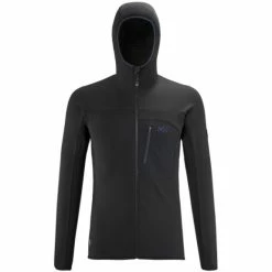 Millet VESTE POLAIRE TRILOGY LIGHTGRID HOODIE NOIR