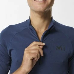 Millet T-SHIRT 1/2 ZIP INTENSE SEAM SAPHIR -Vélo Soldes 2023 a9b2c4aabd5ccd883f260a512973