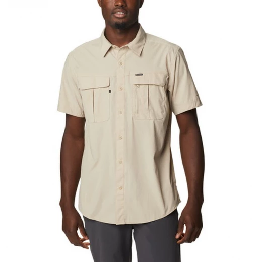 Columbia Sportswear CHEMISE NEWTON RIDGE II MANCHES COURTES ANCIENT FOSSIL 3 Columbia Sportswear CHEMISE NEWTON RIDGE II MANCHES COURTES ANCIENT FOSSIL
