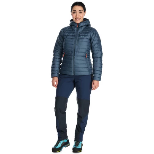 Rab DOUDOUNE FEMME MICROLIGHT ALPINE JACKET ORION BLUE 4 Rab DOUDOUNE FEMME MICROLIGHT ALPINE JACKET ORION BLUE – Image 2