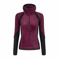 MONTURA POLAIRE FEMME REWIND FLEECE ANORAK GRIGIO CHIARO ROSA SUGAR