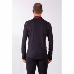 OGARUN TEE SHIRT MANCHES LONGUES ZIP OGA'LAYER MERINOS -Vélo Soldes 2023 acf7772d9bea766f8ea8c169b78a