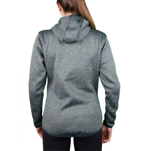 AZIMUT OUTDOOR LADIES HOODIE FLEECE JACKET EXPLORE GREEN 4 AZIMUT OUTDOOR LADIES HOODIE FLEECE JACKET EXPLORE GREEN – Image 2