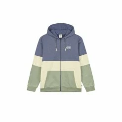 Picture Organic Clothing SWEAT KLOB ZIP HOODIE DARK BLUE MELANGE