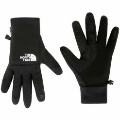 The North Face GANTS ETIP RECYCLED BLACK WHITE