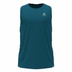 ODLO FRANCE SAS DEBARDEUR ZEROWEIGHT CHILL-TEC TANK SAXONY BLUE