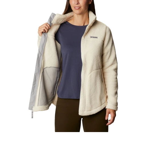 Columbia Sportswear POLAIRE FEMME WEST BEND FULL ZIP CHALK 5 Columbia Sportswear POLAIRE FEMME WEST BEND FULL ZIP CHALK – Image 3