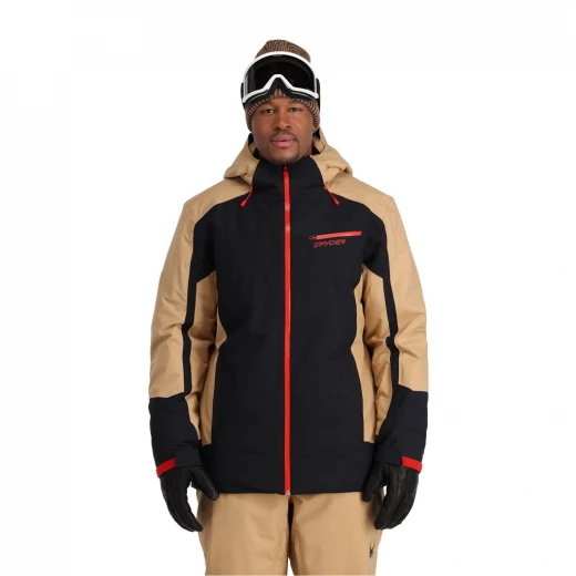 Spyder VESTE SEVENTY EIGHT BLACK MARRON 4 Spyder VESTE SEVENTY EIGHT BLACK MARRON – Image 2