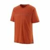 Patagonia T-SHIRT CAPILENE COOL MERINO GRAPHIC SANDHILL RUST -Vélo Soldes 2023 c6416468cd68ff0d7626f273eec1