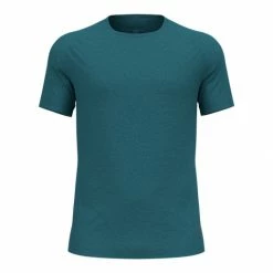ODLO FRANCE SAS T-SHIRT ACTIVE 365 BLUE WING TEAL MELANGE
