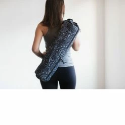 YOGA DESIGN LAB SAC A TAPIS MAT BAG MANDALA CHARCOAL -Vélo Soldes 2023 c88d8651c99f3e1878710174dca2