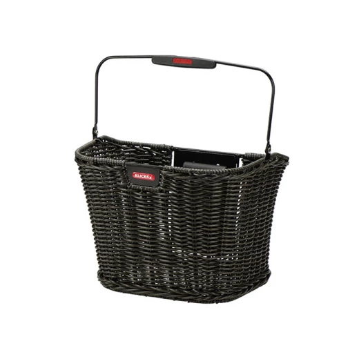 KLICKFIX PANIER DE GUIDON STRUCTURA RETRO NOIR 3 KLICKFIX PANIER DE GUIDON STRUCTURA RETRO NOIR