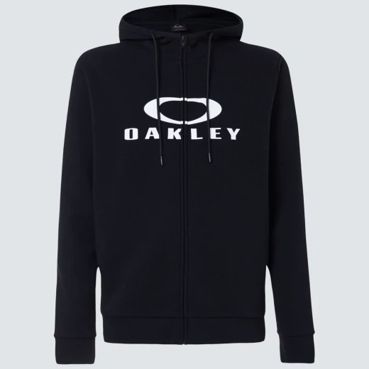 OAKLEY ICON LTD SWEAT BARK FZ HOODIE 2.0 BLACK WHITE 3 OAKLEY ICON LTD SWEAT BARK FZ HOODIE 2.0 BLACK WHITE
