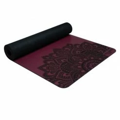 YOGA DESIGN LAB TAPIS DE YOGA INFINITY MANDALA BURGUNDY 5MM -Vélo Soldes 2023 d7589e269e693e733c6310a362ec