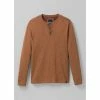Prana T- SHIRT A MANCHES LONGUES RONNIE HENLEY WALNUT -Vélo Soldes 2023 da3098545291d140c443a02bd33e