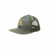 Prana CASQUETTE JOURNEYMAN TRUCKER 2.0 RYE GREEN CAMP FIRE