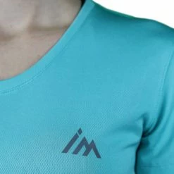 IMPULSE OUTDOOR LADIES TEE-SHIRT TRAIL+ TURQUOISE -Vélo Soldes 2023 ddfac20ac1a828b7a1a7b3503c55