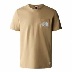 The North Face T-SHIRT BERKELEY CALIFORNIA POCKET TEE KHAKI STONE
