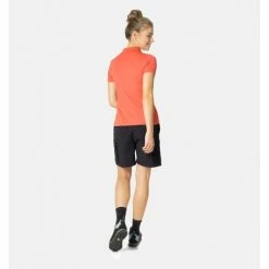 ODLO FRANCE SAS POLO SHIRT FEMME F-DRY CAYENNE -Vélo Soldes 2023 e1c86ed394e689aef8c221f7e651