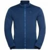 Odlo GILET BERRA FULL ZIP ESTATE BLUE -Vélo Soldes 2023 e234570a59a3719e260d70811d30