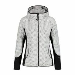 Icepeak POLAIRE A CAPUCHE DAISETTA FEMME GRIS