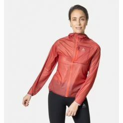 ODLO FRANCE SAS VESTE FEMME ZEROWEIGHT DUAL DRY WATER PROOF AMERICAN BEAUTY