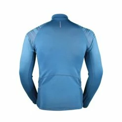 IMPULSE OUTDOOR MEN FLEECE 1/2 ZIP TOP TRAIL+ AQUA MARINE -Vélo Soldes 2023 e735b846956cb2b78ac02e53b3d7