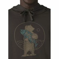 Prana JOURNEYMAN HOODIE DARK IRON -Vélo Soldes 2023 e759134003d662d3c4c3e9acd02a