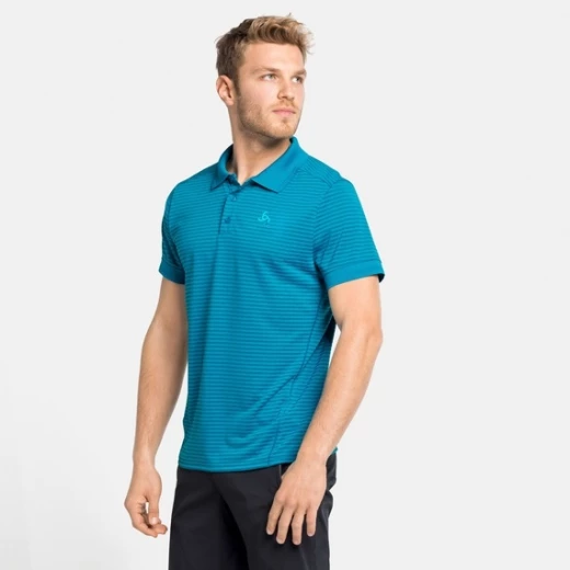 Odlo POLO NIKKO DRY Mykonos Blue 5 Odlo POLO NIKKO DRY Mykonos Blue – Image 3
