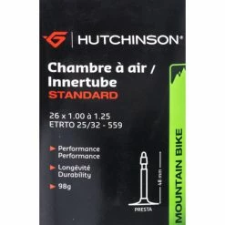 HUTCHINSON CHAMBRE A AIR VTT STANDARD 26X1/1,25 PRESTA