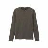 Prana T-SHIRT ML RONNIE HENLEY II OAK BARREL -Vélo Soldes 2023 ee1a9a557c9d0846f8c4075d2858