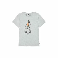 Picture Organic Clothing T-SHIRT MURRAY GREY MELANGE
