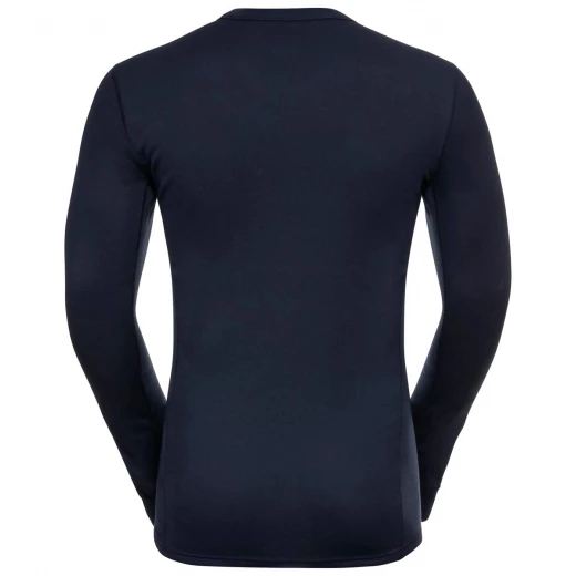 Odlo T-SHIRT ML ACTIVE WARM ECO DARK SAPHIRE 4 Odlo T-SHIRT ML ACTIVE WARM ECO DARK SAPHIRE – Image 2