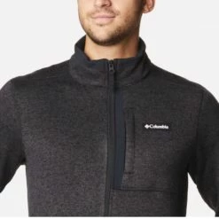 Columbia Sportswear POLAIRE SWEATER WEATHER FULL ZIP BLACK HEATHER -Vélo Soldes 2023 f251ce0d680fc166d78724ca61b0