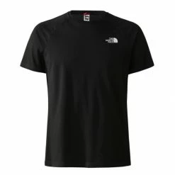 The North Face T-SHIRT MOUNTAIN NORTH FACES BLACK / YELLOW