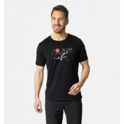 ODLO FRANCE SAS T-SHIRT NIKKO LANDSCAPE BLACK -Vélo Soldes 2023 f5e1078d8bb17621b0d43260f6ef
