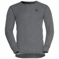 Odlo T-SHIRT ML ACTIVE WARM ECO STEEL GREY MELANGE