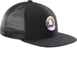 Salomon TRUCKER FLAT CAP BLACK