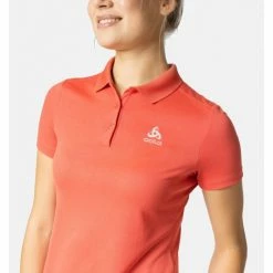 ODLO FRANCE SAS POLO SHIRT FEMME F-DRY CAYENNE -Vélo Soldes 2023 fa080ef06016c5ea1519cc64f86b