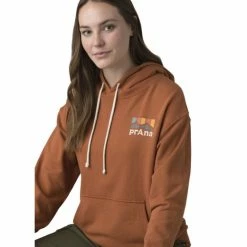 Prana SWEAT FEMME ORGANIC GRAPHIC HOODIE DARK ALE -Vélo Soldes 2023 fafeee98640f214c88fcca4504d0