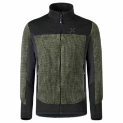 MONTURA VESTE POLAIRE REWIND FLEECE JACKET VERDE MUSCHIO